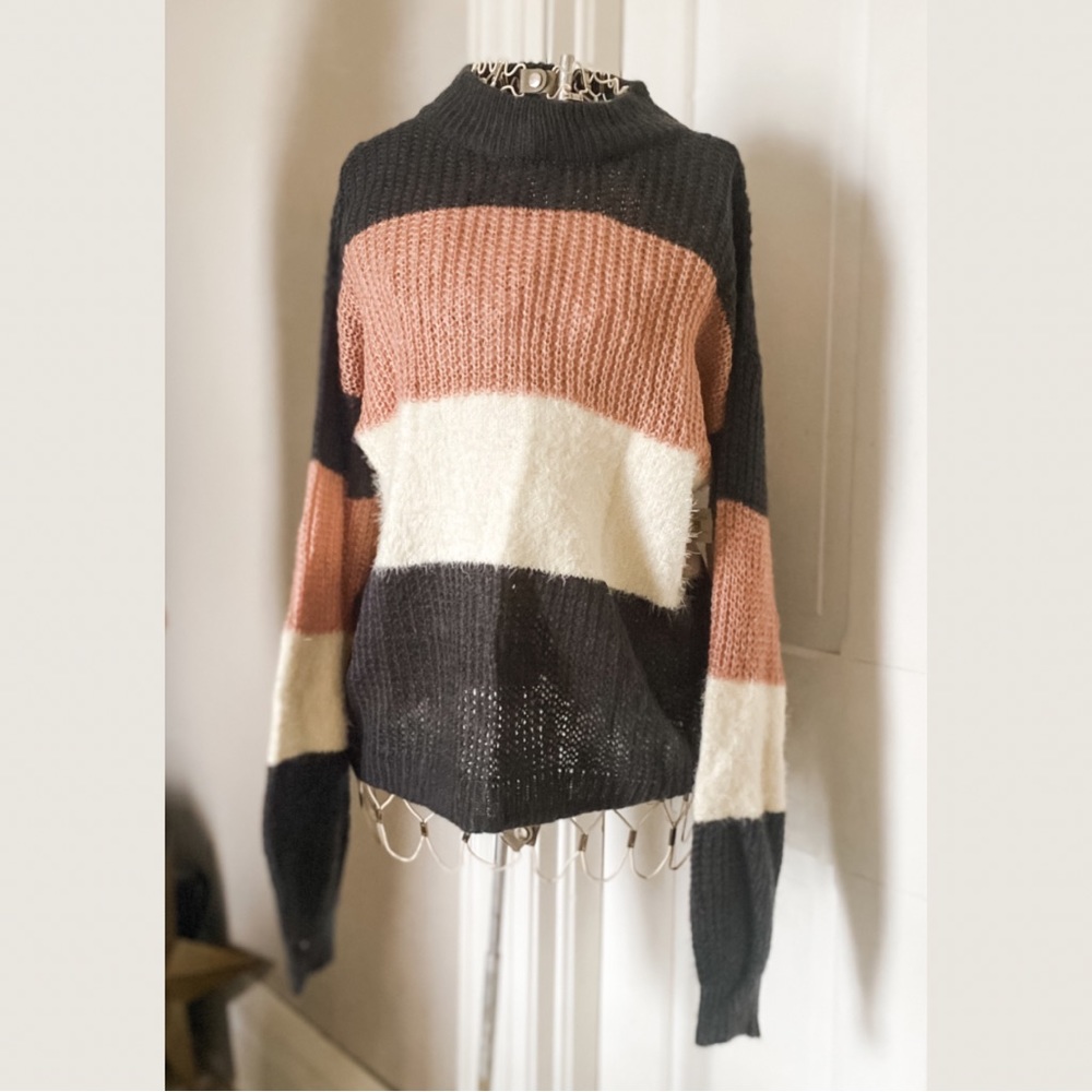 Colorblocked Sweater-NWT